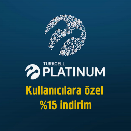TURKCELL Platinum kullanıcılarına özel %15 indirim
